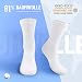 TUUHAW Tennissocken Herren 43-46 Weiß Sportsocken Herren 43-46 weiße 6 Paar