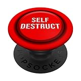 Self Destruct Button Funny PopSockets Standard PopGrip