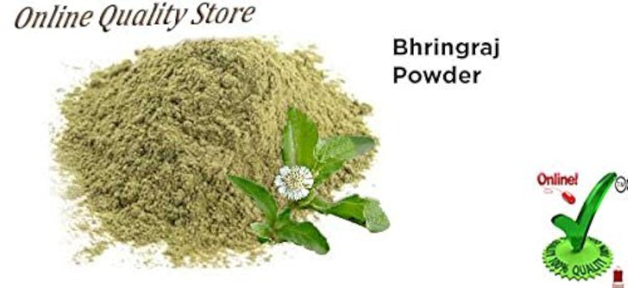 Bhringraj Powder for Hair, 100% Natural, 800 Grams