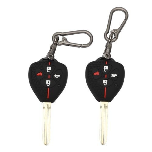 Coque de clé Toyota en caoutchouc TOMALL pour protéger votre télécommande au quotidien