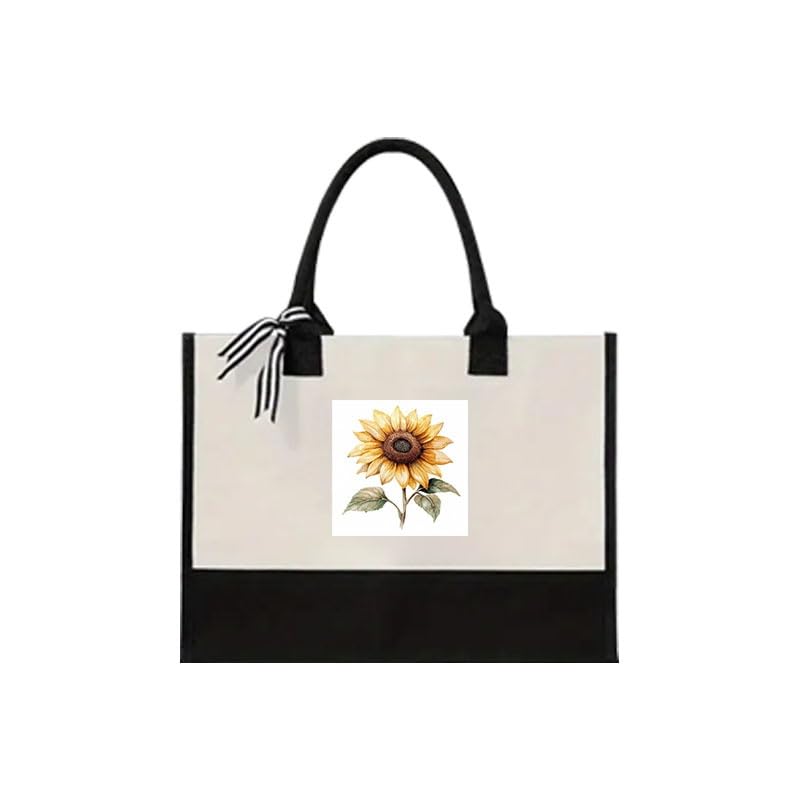 Sac cabas pour femme idée cadeau de Noël grand format avec motif moderne