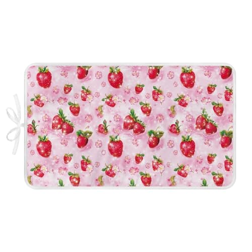 Strawberry Ironing Board Cover & Pad – Portable 31.5 x 19.7