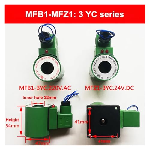 Électroaimant à bobine solénoïde MFB1 MFZ1 AC220V de rechange - 5
