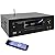 Pyle 1000W Bluetooth Home Theater Receiver - 5.2 Channel Surround Sound Stereo Amplifier System with 4K Ultra HD, 3D Video & Blu-Ray Video Pass-Through Support, HDMI/MP3/USB/AM/FM Radio, Black