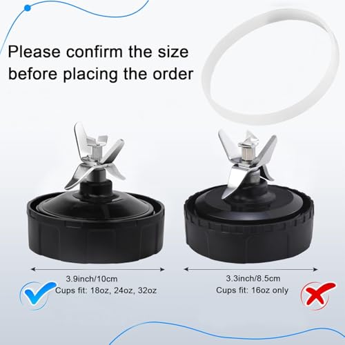 Juntas de goma para licuadora Ninja, 2 piezas miniatura 3