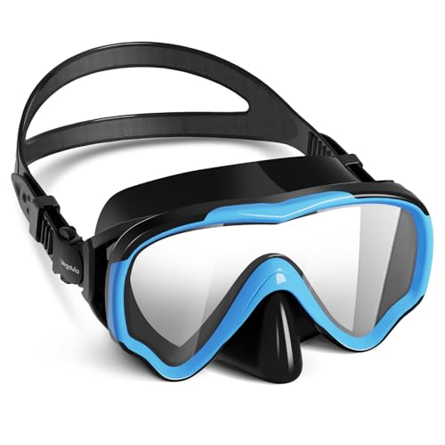 VegoVia Kids Goggles with Nose Cover,Kids Swim Mask