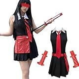 Akame Ga Kill Cosplay Kuromen Cosplay Akame Costume Suit Short School Uniform Wrist Ornament Accessories