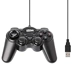 1.USB 2.0 Gamepad. FR-POPPYZ Gamepad USB 2.0 Gamepad Joystick Wired Game Controller für PC Computer Laptop