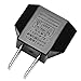 ALINNA EU Europe to US USA America Travel Plug Adapter AC Outlet Power Converter(3 Pack)