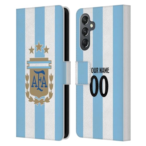 Coque Samsung Galaxy A25 5G Argentina National Football Team en cuir style portefeuille Head Case