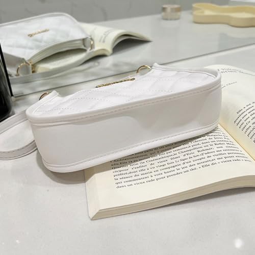 Underarm Bags Women Messenger Bag PU Casual Small (Black)4