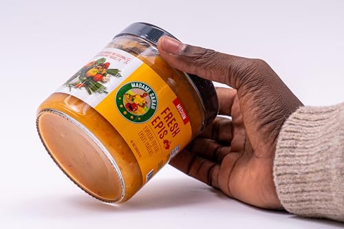 Madame Sarah Fresh Epis Seasoning (Medium) – Authentic Haitian Cooking Base – 16 oz