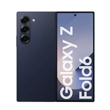 Samsung Celular Galaxy Z Fold6 5G, 512GB, 12GB RAM, Tela 7.6" + 6.3", Câm. Traseira 50+12+10MP, Frontal 10+4MP - Azul