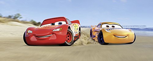 Komar 003-DVD1 Cars 3 Beach Wallpaper, Assorted Colours - Image 2
