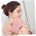 Beavorty 2Pcs Exfoliating Bath Mitts Double Sided Body Scrubber Gloves for Shower Gentle Soft Textured Scrubbing Mittens for All Skin Types Convenient Dead Skin Remover Versatile
