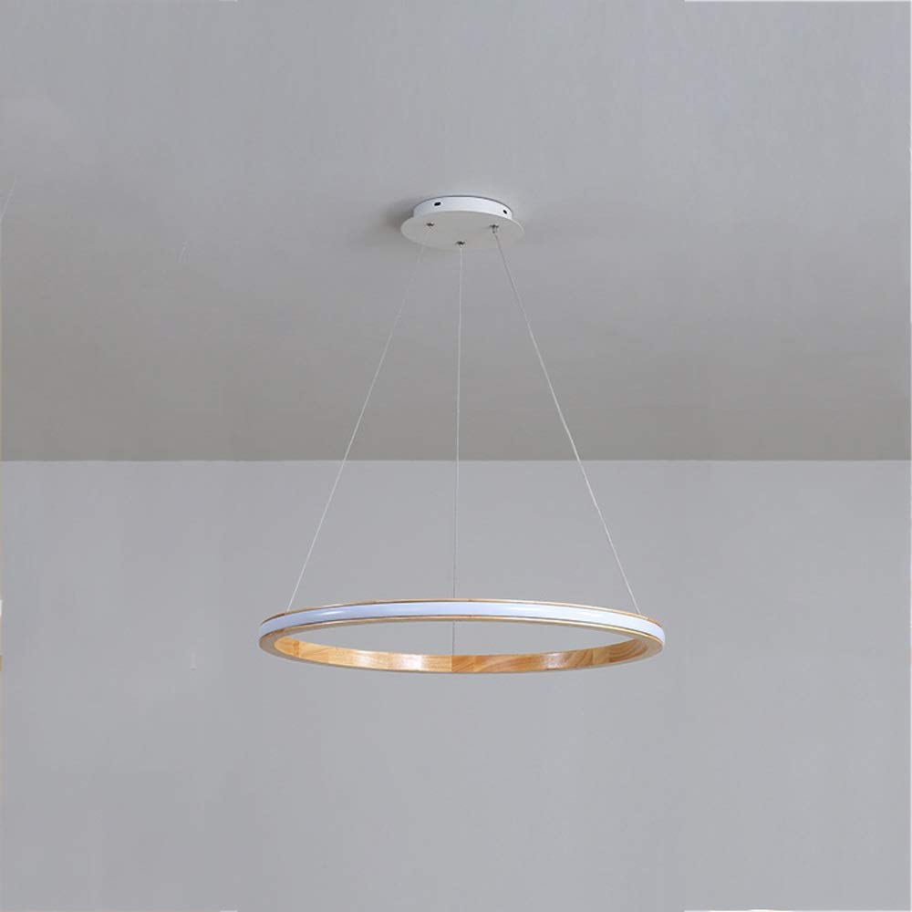 Lustre suspension LED rond 26W avec diffuseur acrylique haute performance 6000K