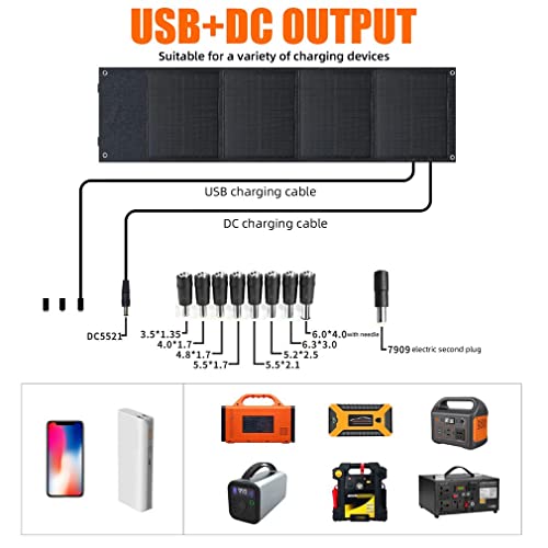 Pannello solare da 100 W, scheda solare pieghevole...