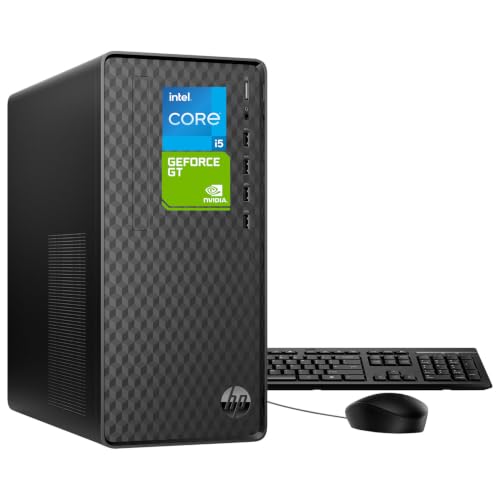 Image of HP Pavilion Desktop Computer, Intel Core i5-12400F, 8GB RAM 256GB PCIe SSD
