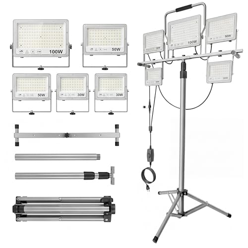 31000Lumen LED Work Light with Tripod Stand