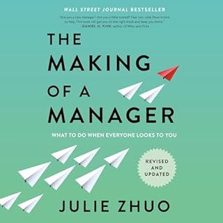 The Making of a Manager Audiolibro Por Julie Zhuo arte de portada