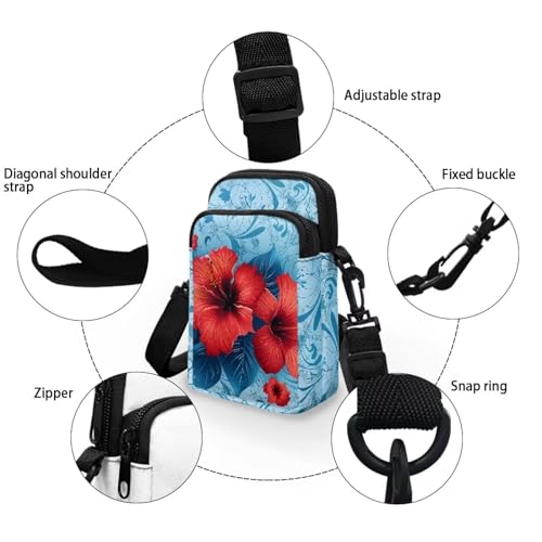 Women's 2 Layer Messenger Bags Portable Cross Bag Crossbody Handbags4