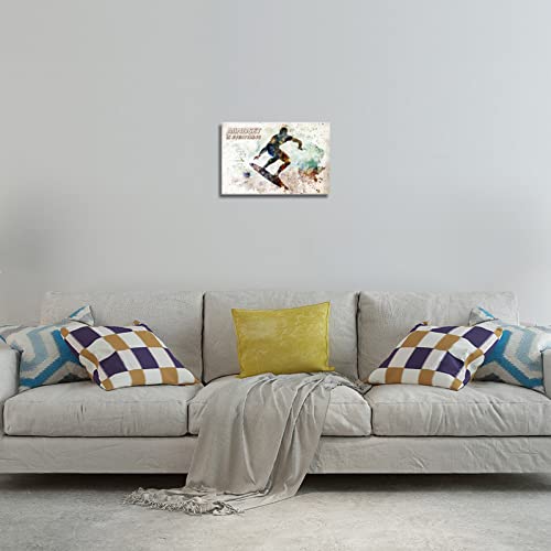 Surfing Wall Art Prints - Sports Motivational Wall Art Canvas Inspirational Quote Surfing Posters Wall Decor For Men Kids Teenagers - Surfing Poster Set For Bedroom Man Cave - Surfing Wall Decor - Surfing Boys Bedroom Decor #TOP2