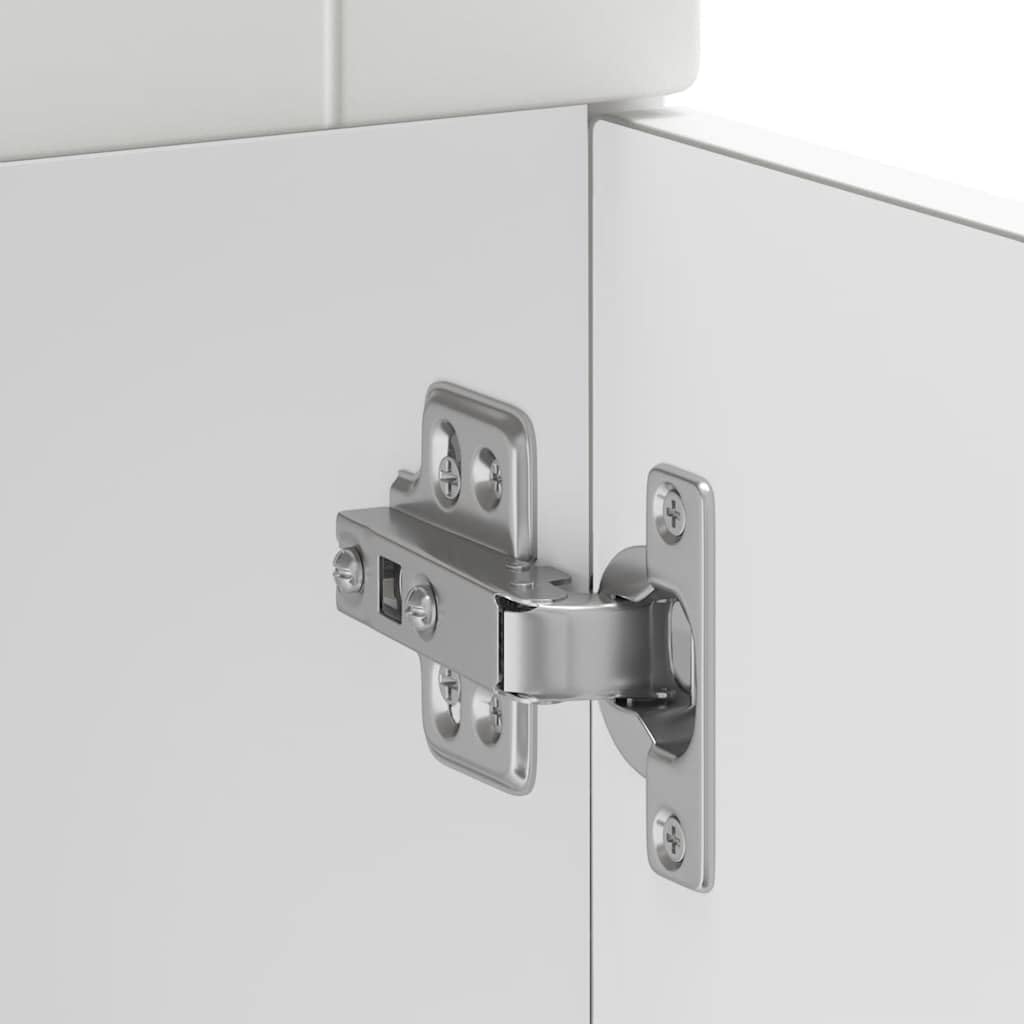 Armoire de cuisine Porto blanc bois d ingénierie