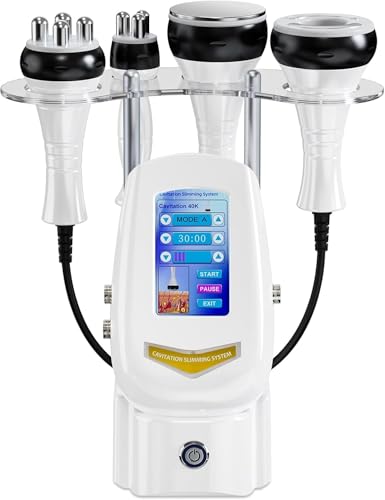 Ibtyzo Masseur Cellulite 40K, Machine Minceur 4 En 1, Ultrasons Cavitation Radiofréquencemètre, Machine De Beauté Visage Et Corps Pour Raffermir Et...