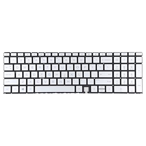 Clavier HP Envy X360 15-Ed argent rétroéclairé RVB US - 2