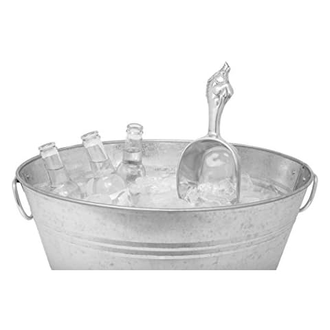 Arthur Court Arkansas Razorback Aluminum Ice Scoop - 11.25 inch Long Designs Cover