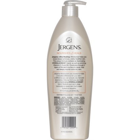 Miniatura 5 de Paquete de 8  Jergens Ultra Healing Hidratante para piel extra seca 21 oz