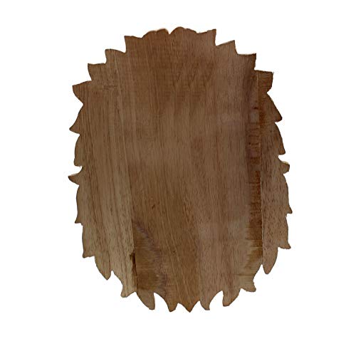 Beefs Woodcarving Lion Head Decal Corner Wood Applique For Home Decoration Maison Accessories Furniture Decor Decorative Long 30Cmx20Cm #TOP7