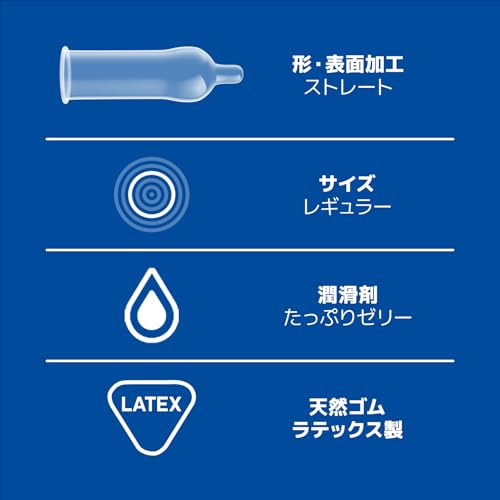 Durex デュレックス コンドーム エアタッチ たっぷりゼリー 10個入 6箱 ラテックス製 こんどーむ + 試供品付き(デュレックス 潤滑ゼリー フィール 5mL 3個入り) - 画像3