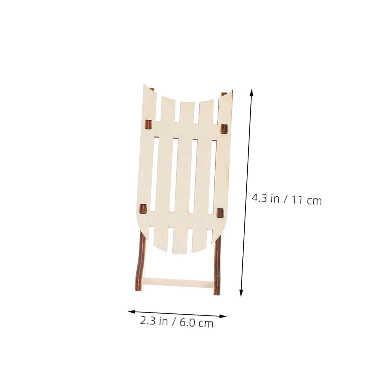 Abaodam Polar Express Sleigh Bell Ornaments Christmas Sled Decorations Miniature Christmas Tree Ornaments Set