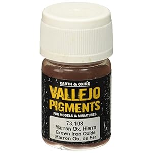 Vallejo 30 ml Pigmenten – Bruin ijzeroxide