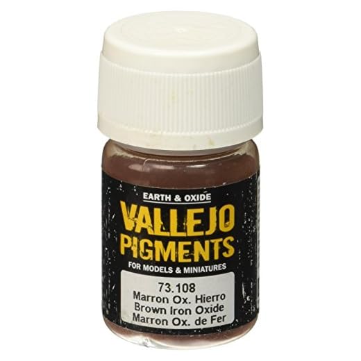 73108 VALLEJO PIGMENTS COLOR MARRON