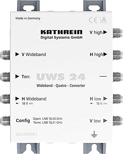 Preisvergleich Produktbild Kathrein UWS 24 Frequenzumsetzer Wideband Konverter