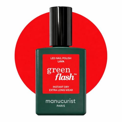 Manucurist Green Flash Lava Red