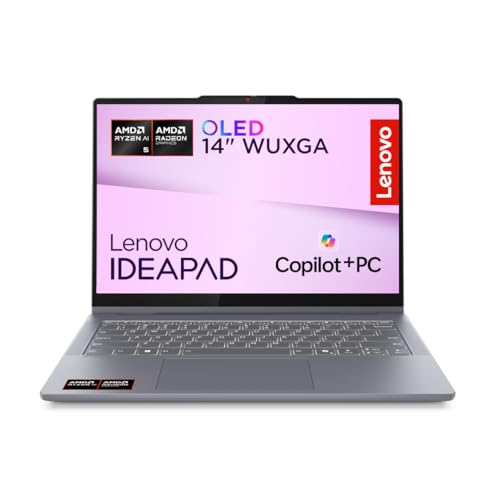 Lenovo IdeaPad 5 2-in-1 AI Laptop | Copilot+ PC | 14' WUXGA Touch Display | AMD Ryzen AI 5 340 |...