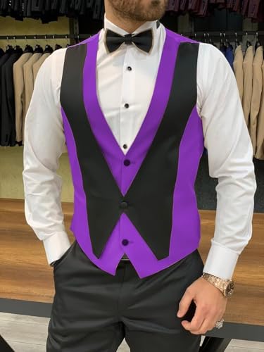 3 Piece Slim Fit Tuxedos for Men Tux Wedding Suits Man One Button Blazer Tuxedo Vest Pants Formal Prom Suits Sets3
