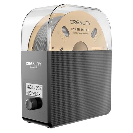 ⚡ Creality Filament Dryer Box Pro 2026, SpacePi SE Upgraded 65° PTC Heating with Fan, Dust & Moisture-Proof Storage, 3D Printer Filament Spool Holder, Dehydrator for 1.75mm/2.85mm PLA PETG ABS TPU