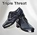 Miller & Ben Tap Shoes, Triple Threat, All Black Professional Tap Shoes (39 EU)