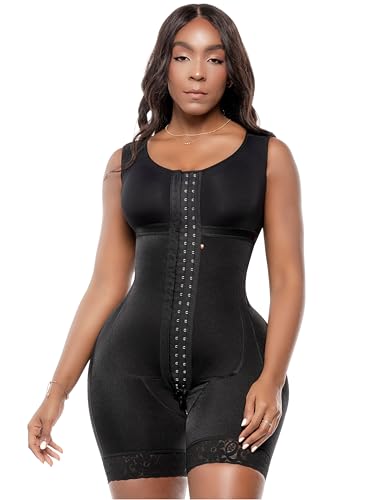 Bling T942BF Stage 2 Fajas Colombianas Post Surgery Compression Garment Tummy Tuck with Bra for Guitar Body Shapes