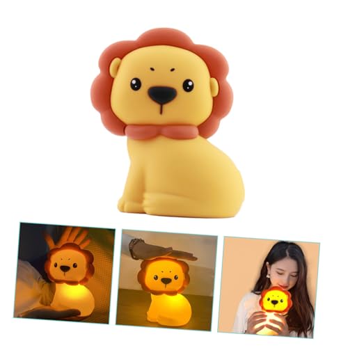 Veilleuse chambre bébé silicone lionceau lampe de chevet - 7