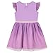Peppa Pig Dress | Girls Party Dresses | Girls Sparkly Dress | Purple 4