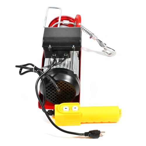 Polipasto eléctrico OCPTY 1500lb para garaje y grúa miniatura 7