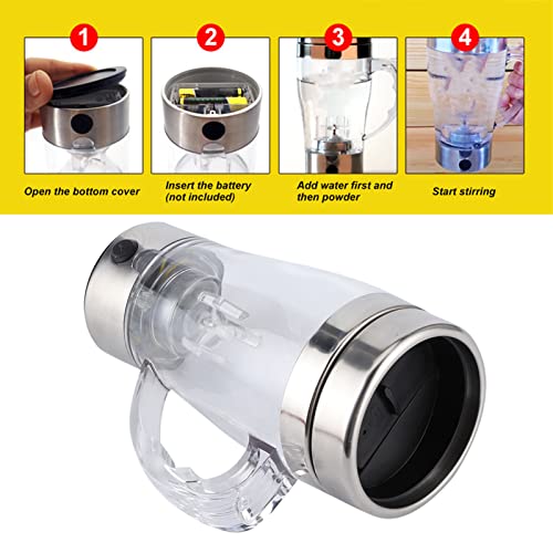 Copo Com Agitação Automática de café Elétrico Automático de Aço Inoxidável 350ml para Escritório Dom