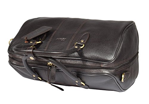 Sac de sport cabine en cuir véritable résistant pour ne plus manquer d'espace A21 - 6