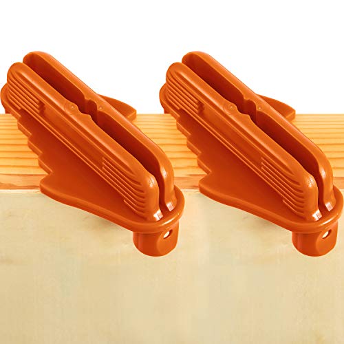 Center Scriber Line Scriber Woodworking Marking Offset Marking Tool Marking Center Finder Tool Wood Scribe Marking Gauge Fits Standard Wooden Pencils (2, Orange)