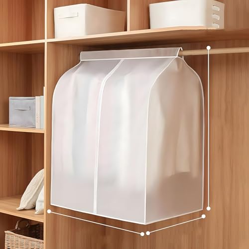 Reviews de Fundas de ropa los 5 más buscados. 45 100 * 90 * 50cm Protector de Ropa Colgante,Bolsas para Ropa para Guardarropas, Bolsas de Almacenamiento el Armario Colgante Impermeable a Prueba de Polvo Translúcida con...
